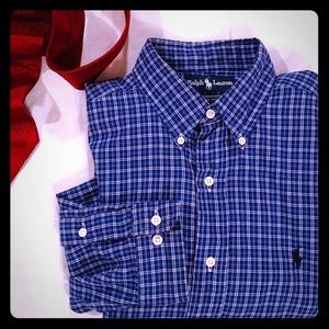 Men’s Ralph Lauren Button-Down 34/35 -15 1/2